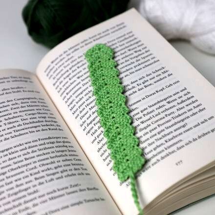 Lesezeichen häkeln – einfache Anleitung für Anfänger
