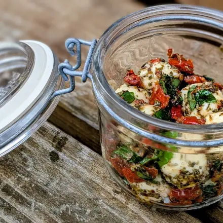 Mini Mozzarella eingelegt