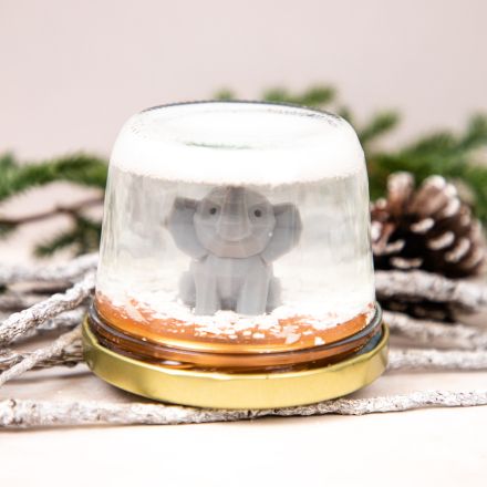 Schneekugel selber machen