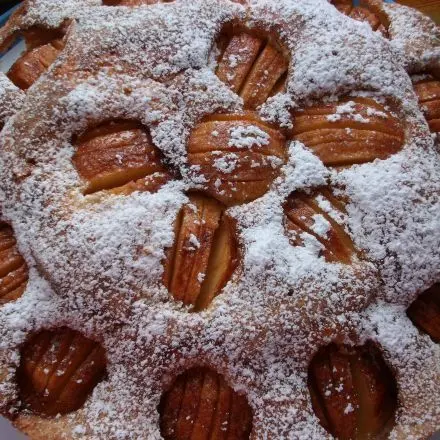 Versunkener Apfelkuchen nach Mamas Rezept