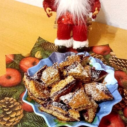 Linzer Streifen vom Blech