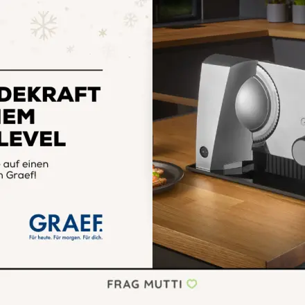 Adventsgewinnspiel: Gewinne einen Allesschneider von GRAEF