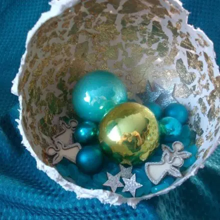 DIY Weihnachtskugel als Deko