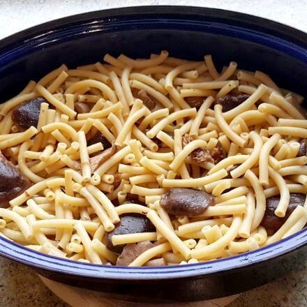 Entenbraten-Reste verwerten: Enten-Nudeln