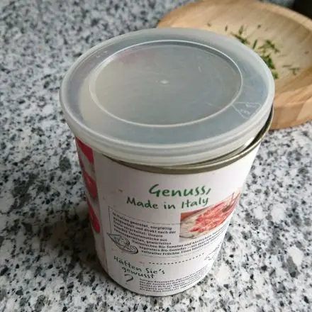 Konservendose wieder verschließen – so geht's