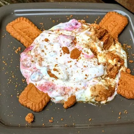 Japanischer Cheesecake: Variation mit Beeren