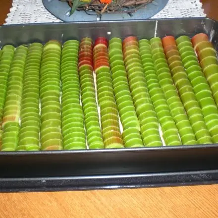 Rhabarberkuchen mit Sulfdecke