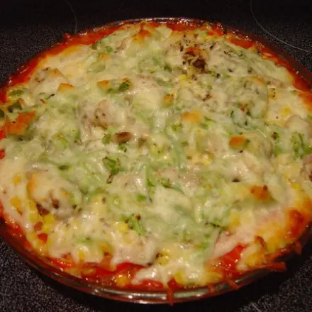 Landfrauen-Hackfleischpizza