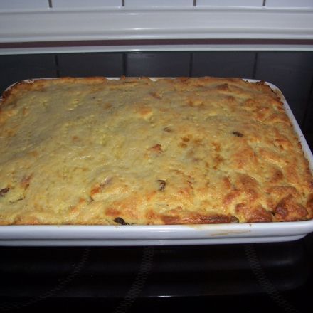 Hackfleischauflauf mit Kloßteig Frauenberger Kirmesauflauf