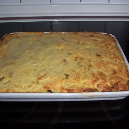 Hackfleischauflauf mit Kloßteig Frauenberger Kirmesauflauf