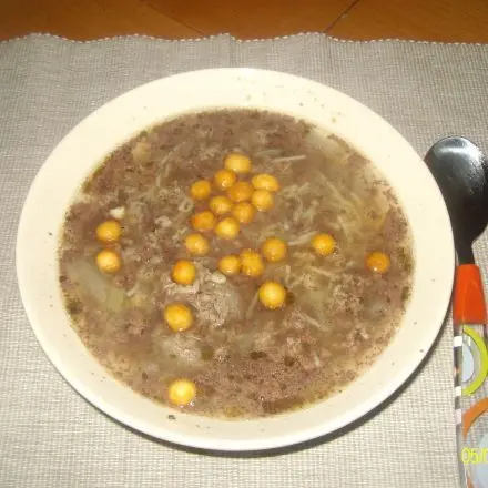 Meine "deftige" Wurstsuppe