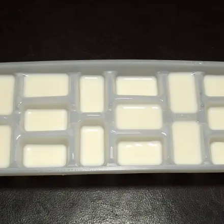 Sahne zum Kochen portionieren