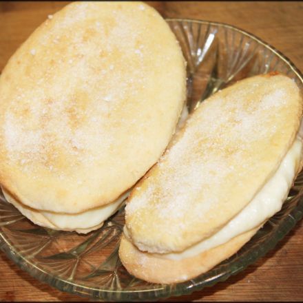 Gefüllte Hirschhornsalz-Schuhsohlen