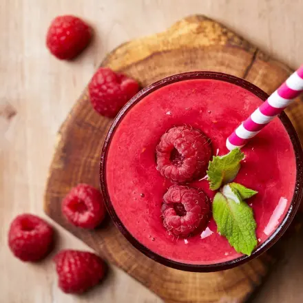 Fruchtiger Himbeer-Shake