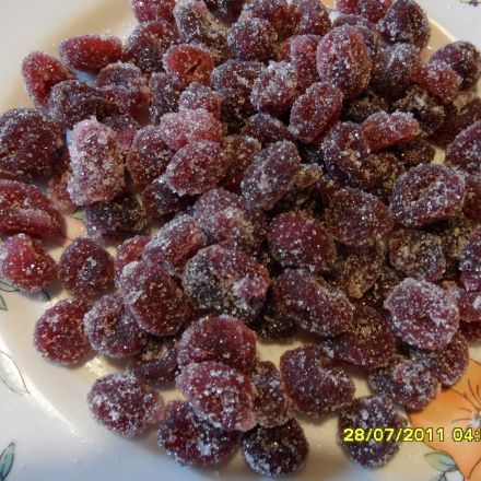 Kandierte Cranberries