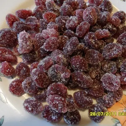 Kandierte Cranberries