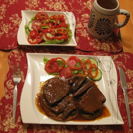 Herzhaftes Bratenbrot vom Rind