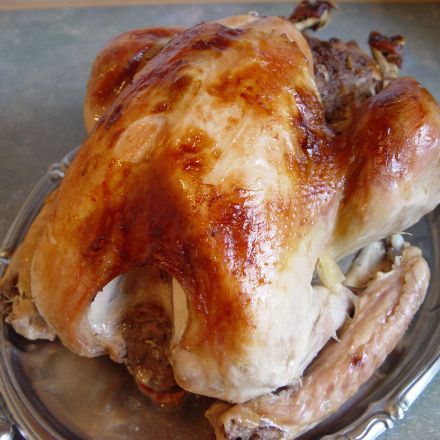 Gefüllter Puter mit Backpflaumen