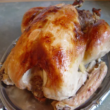 Gefüllter Puter mit Backpflaumen