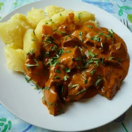 Ragout aus Rinderherz