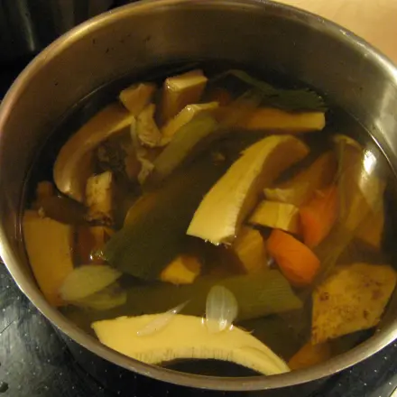 Pilzfond, Pilzbrühe