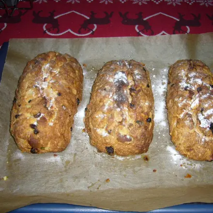 Adventsstollen ohne Hefe