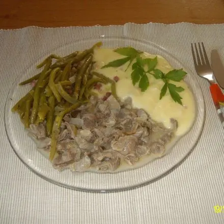 Hähnchenmägen "deftig"