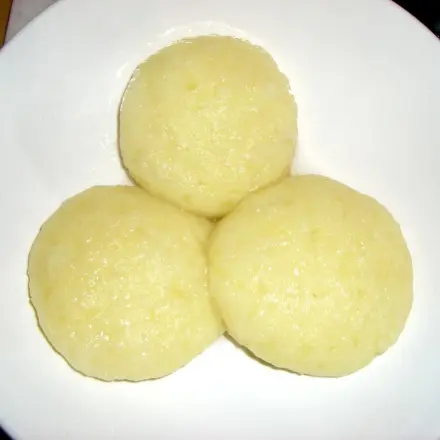 Sine Kluski - dunkle, schlesische Kartoffel-Klöße