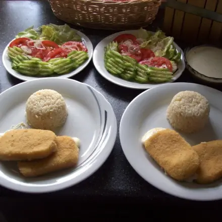 Trappista paniert mit Tartaren-Soße