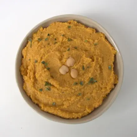 Karotten-Hummus – einfacher Aufstrich & Dip