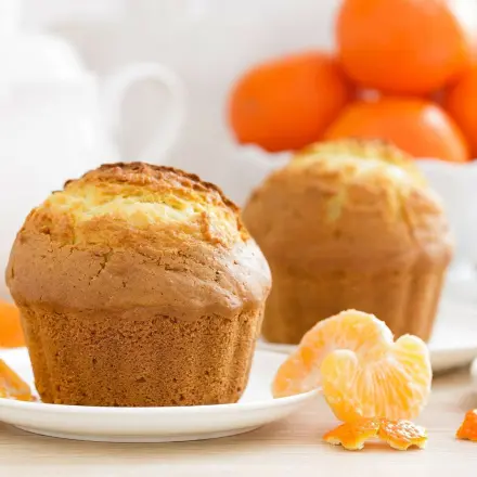 Tassenkuchen mit Mandarinen