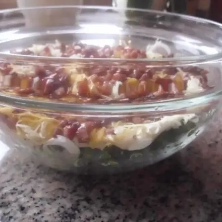 Schichtsalat - neues Rezept