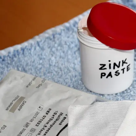 Hilfe bei Herpes: Zinkpaste