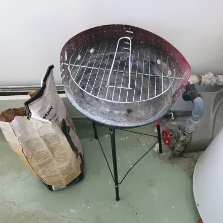 Gillrost ganz einfach reinigen mit Waschpulver