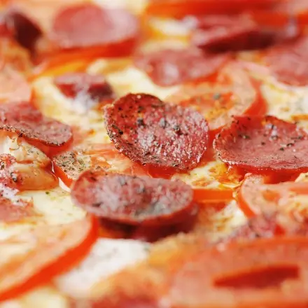 Pizzateig aus Ciabatta-Brotmischung