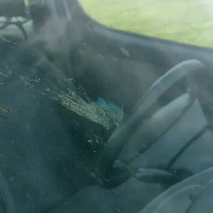 Mit Tabak Frontscheibe von Insekten befreien