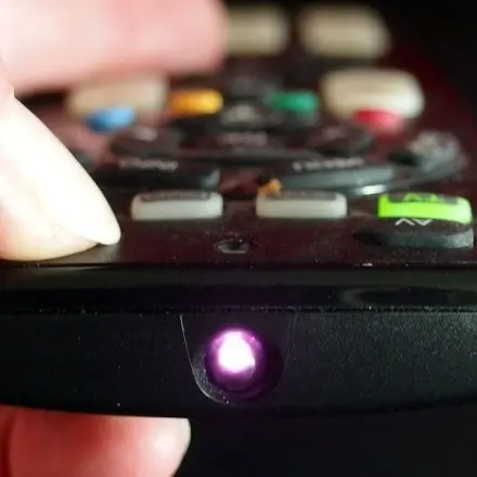 Fernbedienung auf Funktion prüfen