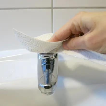 Abperleffekt mit Öl