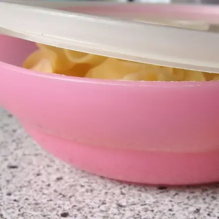 Wenn der Deckel der Frischhaltedose nicht richtig draufgeht...