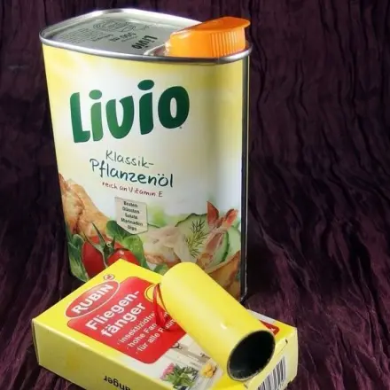 Fliegenfänger - Reingelaufen & kleben geblieben? Nimm Speiseöl