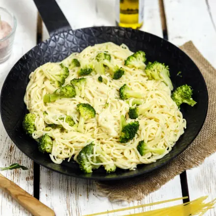 Spaghetti mit Broccoli ganz einfach