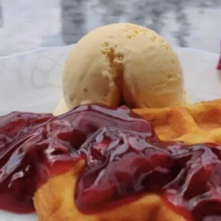 Vanille-Waffeln