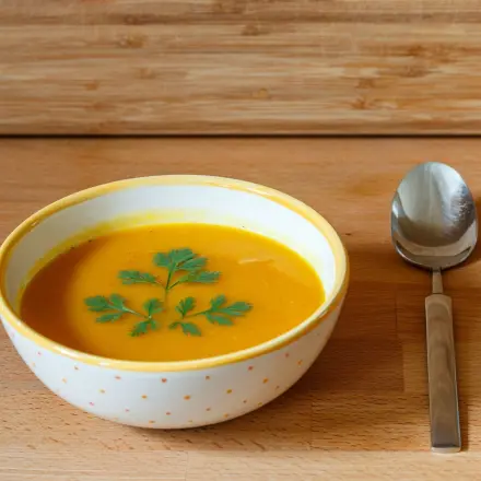 Eurasische Kürbissuppe