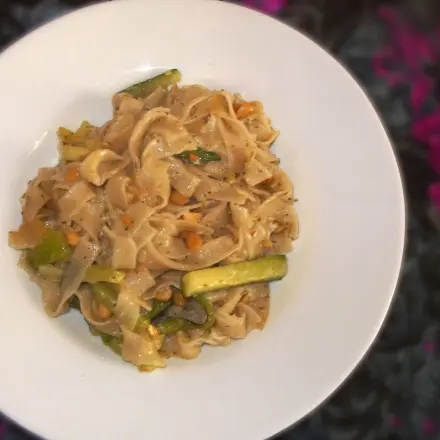 Zucchini Bandnudeln