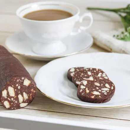 Butterkeks-Schoko-Wurst