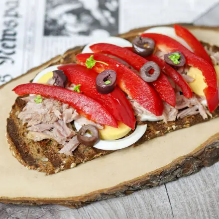 Pikantes Thunfischbrot