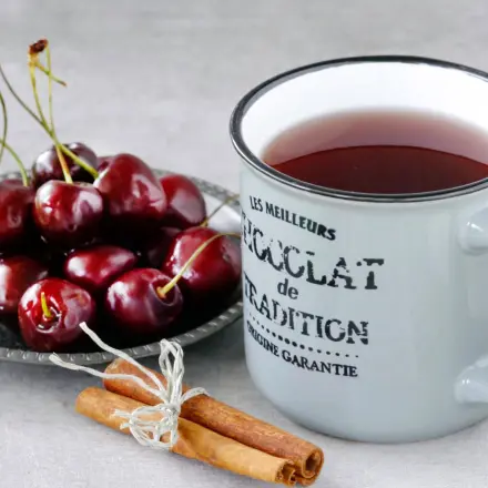 Heißer Kirschsaft als Ersatz zu Glühwein/Kinderpunsch oder Früchtetee