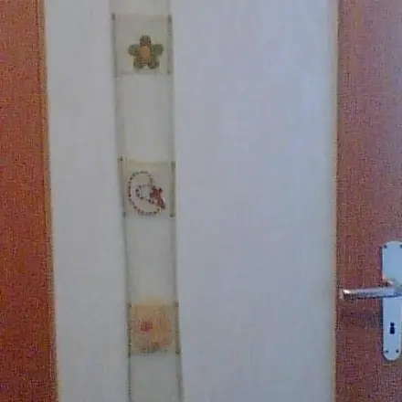 Glastüren verkleiden