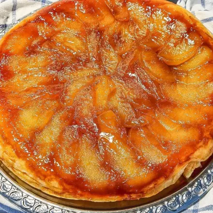 Schnelle Apfel-Tarte (geht auch mit Birnen)