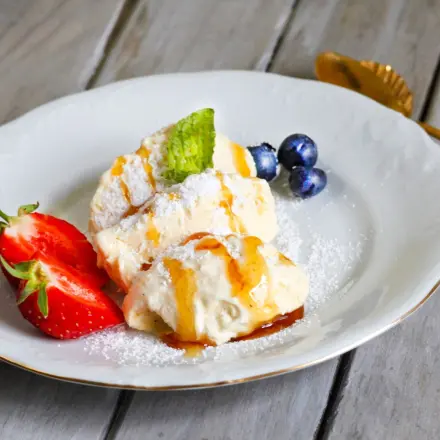 Joghurtmousse mit Honig